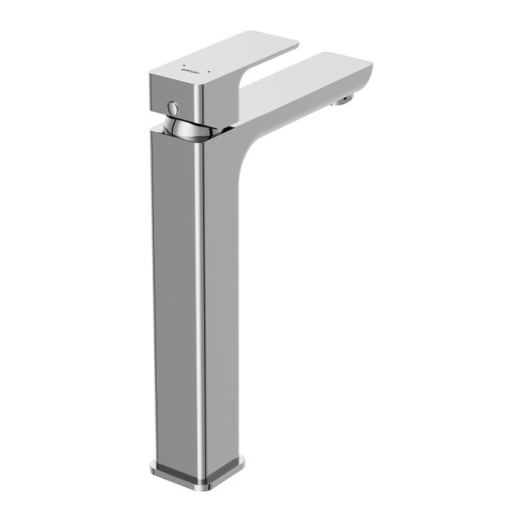 Смеситель для раковины высокий GEO однорычажный клик клак