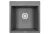 5102, ГРАФИТ (ЧЁРНО-СЕРЫЙ), кухонная мойка, кварц