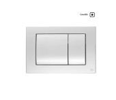 Панель механическая двойная OLI METAL DUAL, сталь, хром матовый, антивандальная, Oliveira Панель механическая двойная OLI METAL DUAL, сталь, хром матовый, антивандальная, Oliveira