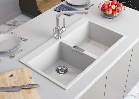 Кухонная мойка TOLERO Loft TL-862 (№001 (Сер. мет))