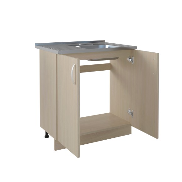 800 Стол под мойку - Дуб млечный(венге белый) (мойки 50*80, 60*80) 800 Стол под мойку - Дуб млечный(венге белый) (мойки 50*80, 60*80)