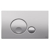 Панель механическая двойная OLI Globe, пластик, хром матовый Панель механическая двойная OLI Globe, пластик, хром матовый