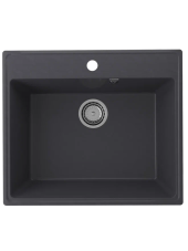 Мойка ULGRAN Quartz Forte 580-08, космос