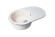 GRANFEST Мойка RONDO 750L  1-чаша+крыло 750*460мм белый арт.GF-
