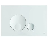 Панель механическая двойная OLI Globe, пластик, белый Панель механическая двойная OLI Globe, пластик, белый