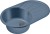 GRANFEST Мойка RONDO 750L  1-чаша+крыло 750*460мм графит арт.GF-
