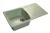 GRANFEST Мойка STANDART 850L  1-чаша+крыло 850*495мм салатовый арт.GF-