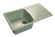 GRANFEST Мойка STANDART 850L  1-чаша+крыло 850*495мм салатовый арт.GF-