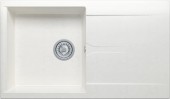 Кухонная мойка Polygran GALS-860 №36 Белый Хлопок