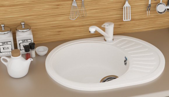 Мойка Ulgran U-107m-308, черный