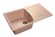 GRANFEST Мойка STANDART 850L  1-чаша+крыло 850*495мм светло-розовый арт.GF-
