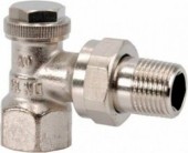 Вентиль Oventrop Combi 2 DN 15 1/2" угловой, запорный, нижний Вентиль Oventrop Combi 2 DN 15 1/2" угловой, запорный, нижний