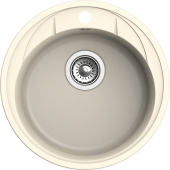 EWIGSTEIN Мойка ELEGANT R45 1-чаша D-484мм крем арт.EW- EWIGSTEIN Мойка ELEGANT R45 1-чаша D-484мм крем арт.EW-