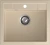 GRANFEST Мойка QUADRO 561 1-чаша 560*500мм бежевый арт.GF-