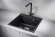 5102, ЧЁРНЫЙ, кухонная мойка, кварц 5102, ЧЁРНЫЙ, кухонная мойка, кварц
