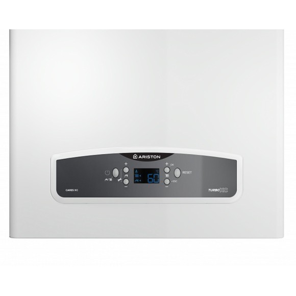 Котел газовый двухконтурный Ariston CARES XC 24FF NG Медный теплообменник