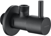 Вентиль Акватек AQ2450MB угловой, черный Вентиль Акватек AQ2450MB угловой, черный