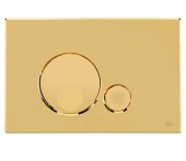 Панель механическая двойная OLI Globe, пластик, золото Панель механическая двойная OLI Globe, пластик, золото