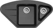 EWIGSTEIN Мойка WINK 80KF угловая 1,5-чаши+крыло 960*520мм черный арт.EW- EWIGSTEIN Мойка WINK 80KF угловая 1,5-чаши+крыло 960*520мм черный арт.EW-