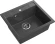 GRANFEST Мойка QUADRO 561 1-чаша 560*500мм графит арт.GF-