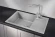 7805, АЛЮМИНИУМ, кухонная мойка, кварц