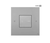 Панель механическая двойная OLI INO-X 03, сталь нержавеющая, хром матовый, антивандальная