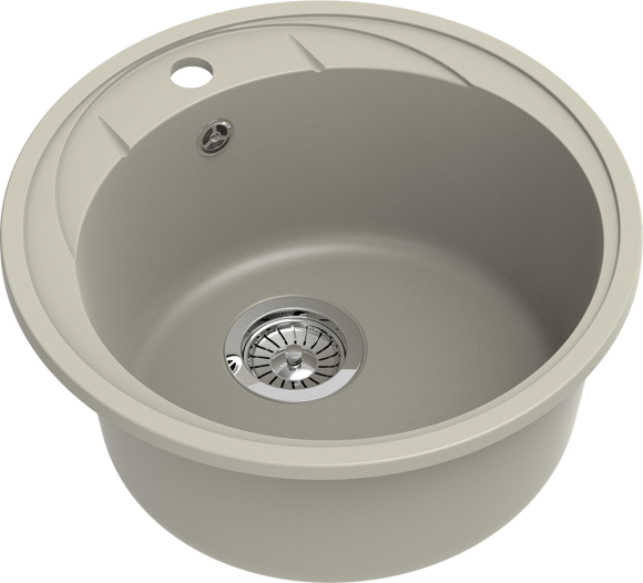 EWIGSTEIN Мойка ELEGANT R45 1-чаша D-484мм топаз арт.EW-