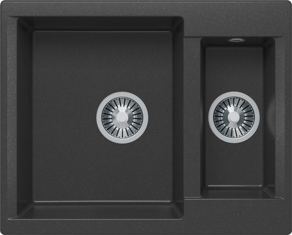 Кухонная мойка Polygran BRIG-620 №16 Черн