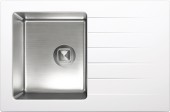 Кухонная мойка TOLERO Twist TTS-760 (№923 (Белый)) Кухонная мойка TOLERO Twist TTS-760 (№923 (Белый))
