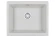 5551, АРКТИК (БЕЛЫЙ), кухонная мойка, кварц