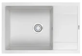 7805, АРКТИК (БЕЛЫЙ), кухонная мойка, кварц 7805, АРКТИК (БЕЛЫЙ), кухонная мойка, кварц