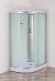 Душевая кабина EvaGold прямоугольная правая F121WS-R (80*120 низ. под., рифл. стек., белая стен., хром матовый проф. 3к.)