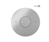 Панель механическая двойная OLI INO-X 06, сталь нержавеющая, хром матовый, антивандальная