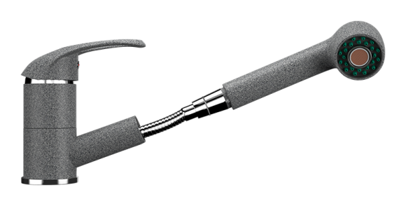 Смеситель Ulgran U-002-309, темно-серый