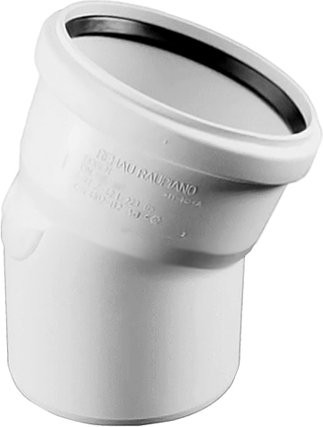 Отвод Rehau Raupiano Plus 45&deg; 110 мм