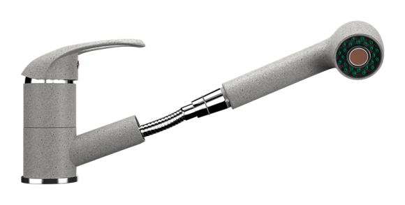 Смеситель Ulgran U-002-310, серый