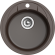 EWIGSTEIN Мойка ELEGANT R45 1-чаша D-484мм шоколад арт.EW-
