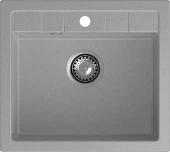 GRANFEST Мойка QUADRO 561 1-чаша 560*500мм серый арт.GF- GRANFEST Мойка QUADRO 561 1-чаша 560*500мм серый арт.GF-