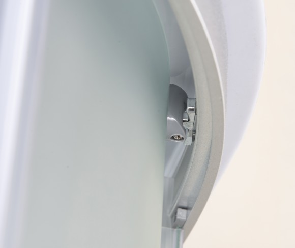 Душевая кабина EvaGold прямоугольная правая F122WS-R (80*120 высок.под.,рифл.стек.,белая стен.,хром матовый проф.3к)