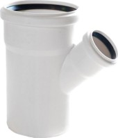 Тройник Rehau Raupiano Plus 45° 110/50 Тройник Rehau Raupiano Plus 45° 110/50