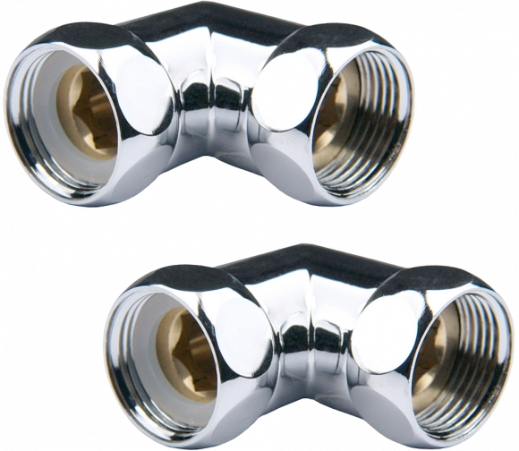 Американка Point PN00003 угловая, гайка/гайка 1"х1"