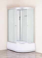 Душевая кабина EvaGold прямоугольная левая F122WS-L (80*120 высок.под.,рифл.стек.,белая стен.,хром матовый проф.3к) Душевая кабина EvaGold прямоугольная левая F122WS-L (80*120 высок.под.,рифл.стек.,белая стен.,хром матовый проф.3к)