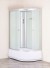 Душевая кабина EvaGold прямоугольная левая F122WS-L (80*120 высок.под.,рифл.стек.,белая стен.,хром матовый проф.3к)