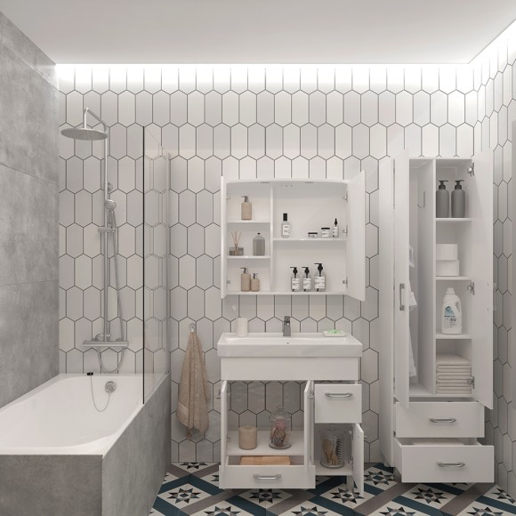 50 Пенал-шкаф "Cosmo 50" 50 Пенал-шкаф "Cosmo 50"