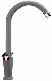 Смеситель Ulgran U-011-342, графит