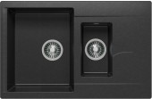 Кухонная мойка Polygran BRIG-770 №16 Черн