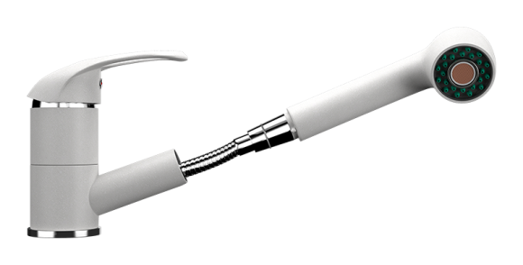 Смеситель Ulgran U-002-341, ультра-белый