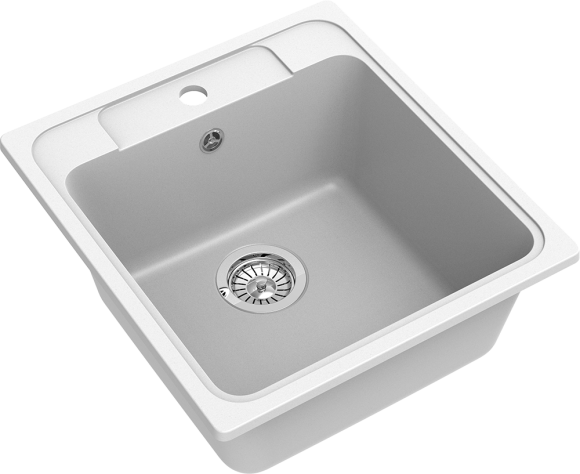EWIGSTEIN Мойка ELEGANT 50 1-чаша 518*478мм иней арт.EW- EWIGSTEIN Мойка ELEGANT 50 1-чаша 518*478мм иней арт.EW-