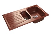 GRANFEST Мойка STANDART 940KL 1,5-чаши+крыло 940*495мм красный марс арт.GF- GRANFEST Мойка STANDART 940KL 1,5-чаши+крыло 940*495мм красный марс арт.GF-
