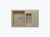 Кухонная мойка Polygran BRIG-770 №302 Песоч